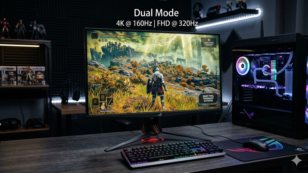Rahasia Pro Player: Dual Mode Sakti di ROG Strix XG27UCG Terbaru