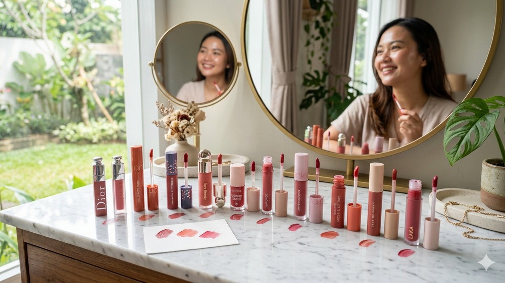 Tetap Cantik Tanpa Perih, Ini Deretan Lip Tint'penyelamat' Bibir kering