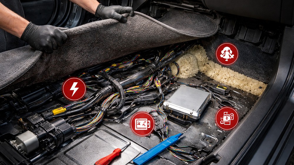 Bongkar Karpet Mobil Bisa Berbahaya, Ini Komponen yang Terancam Rusak