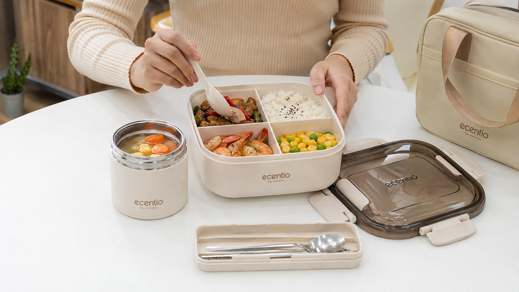 Gaya Hidup Hemat dan Praktis, Lunch Box Ecentio Makin Dilirik Anak Muda