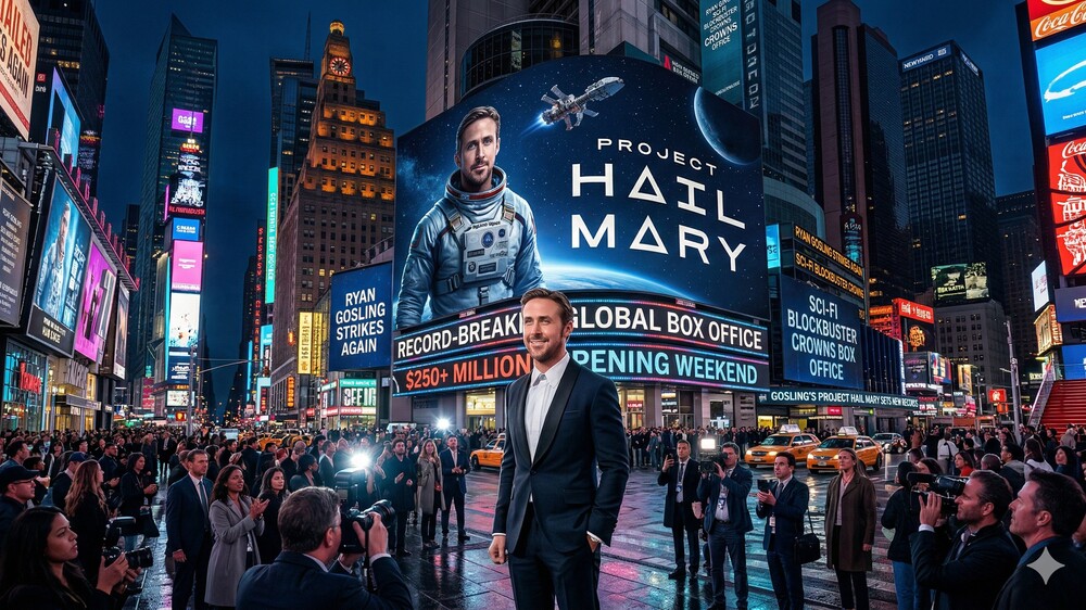 Rekor Pendapatan Fantastis Mewarnai Perilisan Project Hail Mary