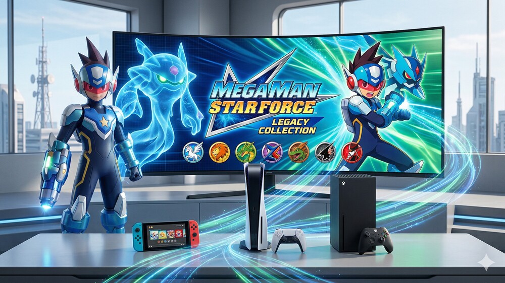Detail Lengkap Mega Man Star Force Legacy Collection: Fitur Baru dan Daftar Game