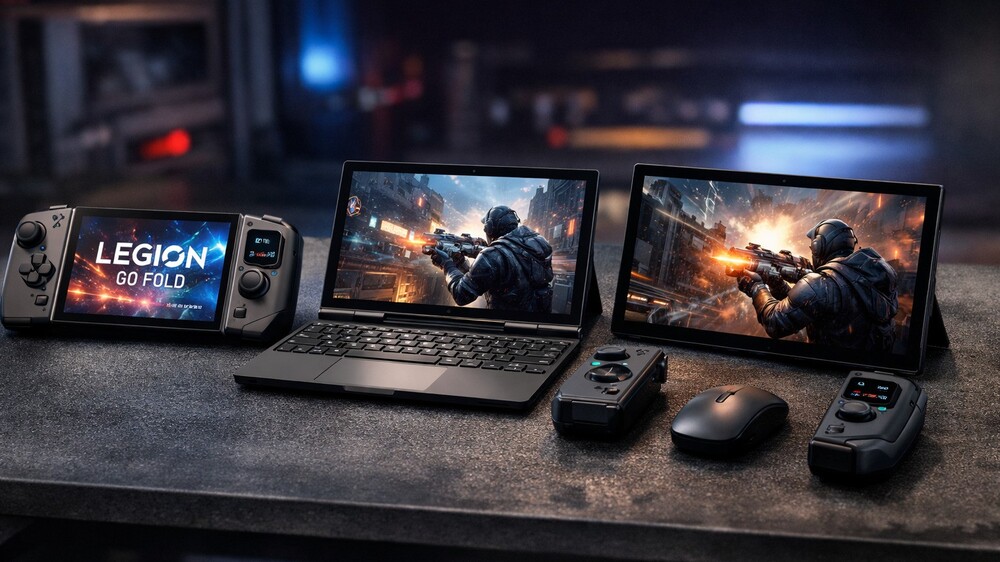 Lenovo Bikin Heboh! Konsol Genggam Legion Go Fold Bisa Dilipat dan Jadi Desktop