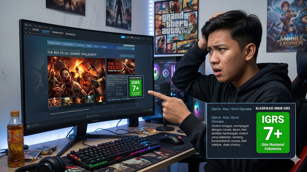 Protes Komunitas Memuncak, Sistem Klasifikasi IGRS di Steam Dinilai Tidak Akurat