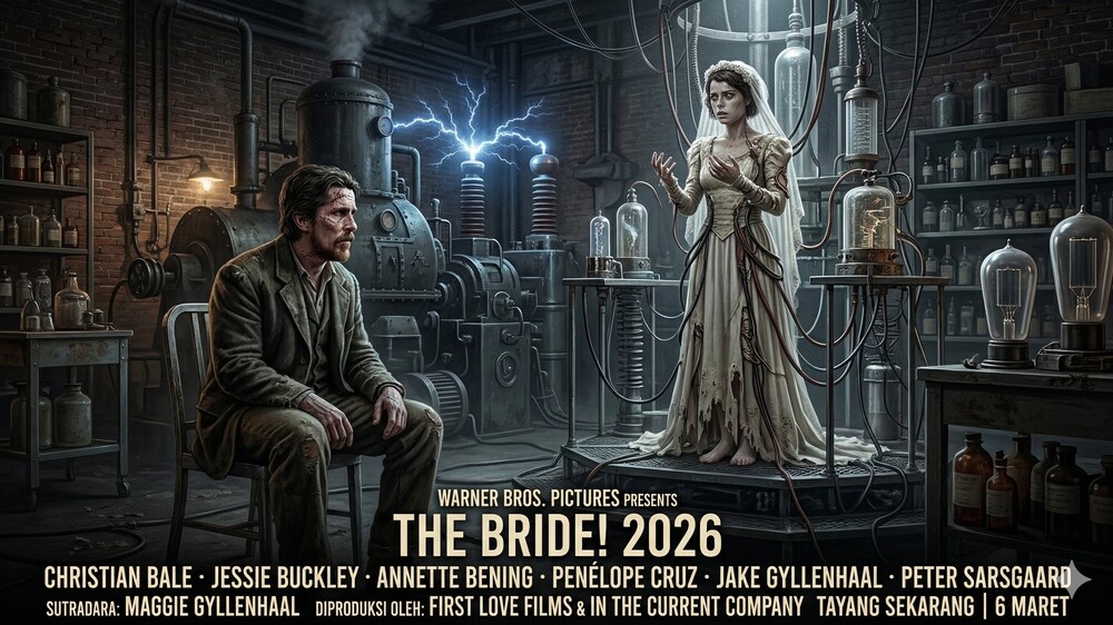Sinopsis dan Fakta Menarik Film The Bride (2026) yang Tayang 6 Maret