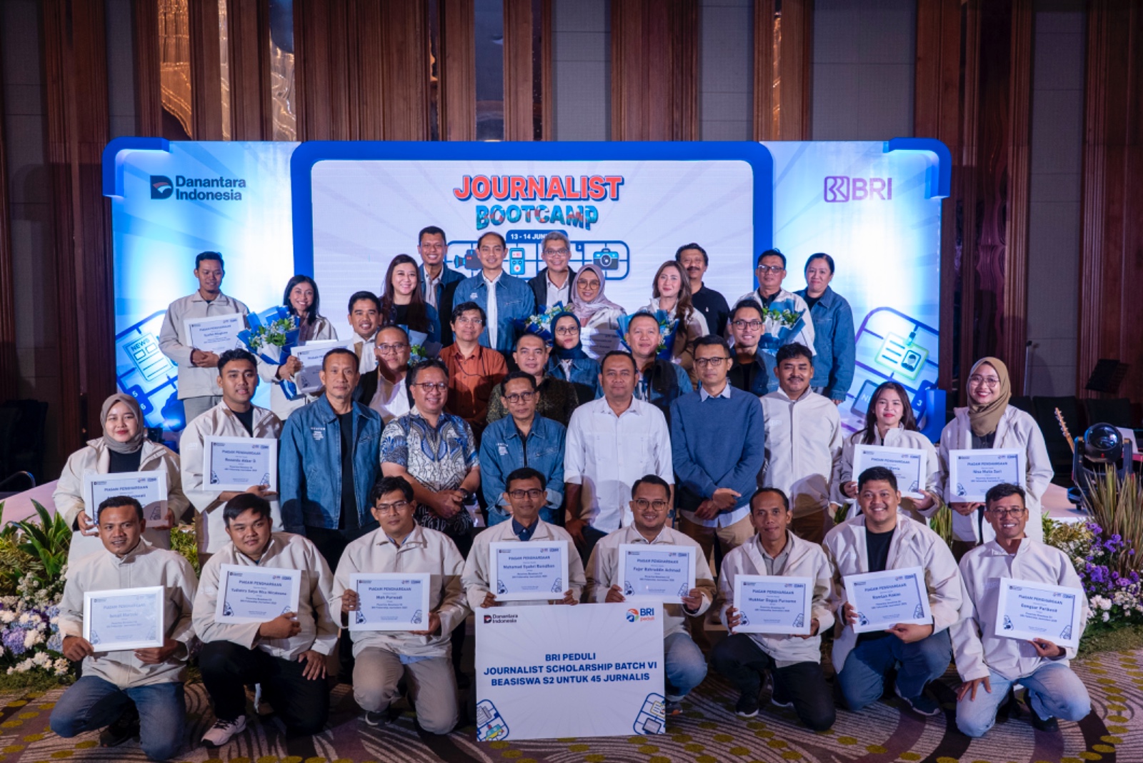 BRI Fellowship Journalism 2025 Kukuhkan 45 Jurnalis Penerima Beasiswa Pascasarjana
