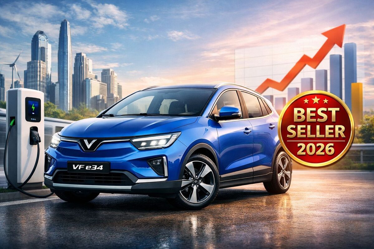 VinFast VF e34 Jadi Primadona 2026, Penjualannya Bikin Pabrikan Lain Ketar-Ketir, Ini Spesifikasinya!