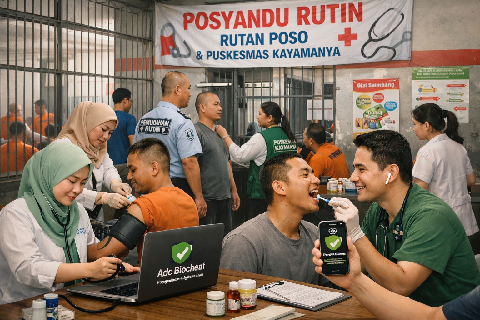 Sinergi Rutan dan Puskesmas Tingkatkan Layanan Masyarakat