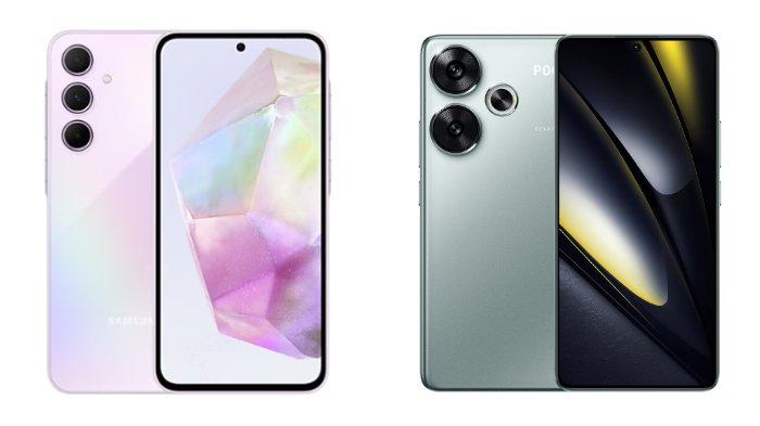 Perbandingan Xiaomi POCO X6 5G vs Samsung Galaxy A35 5G dengan Budget 1 Juta Lebih, Pilih Mana?