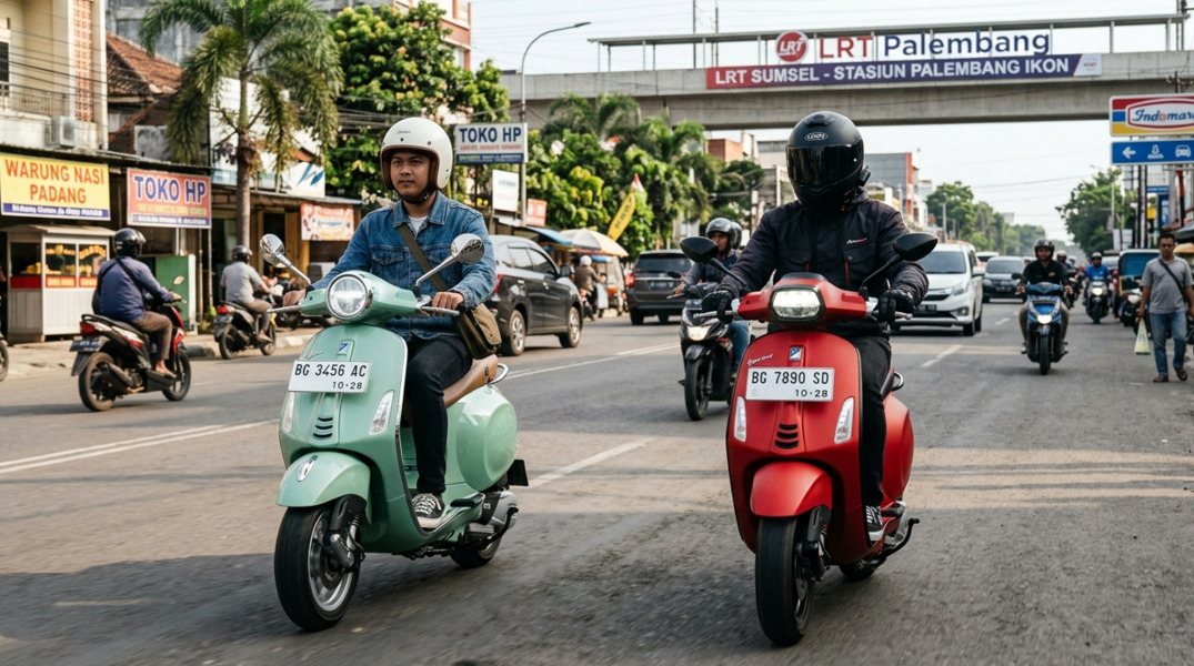 Vespa Hadirkan Pembaruan Signifikan pada Primavera dan Sprint, Ini Detailnya