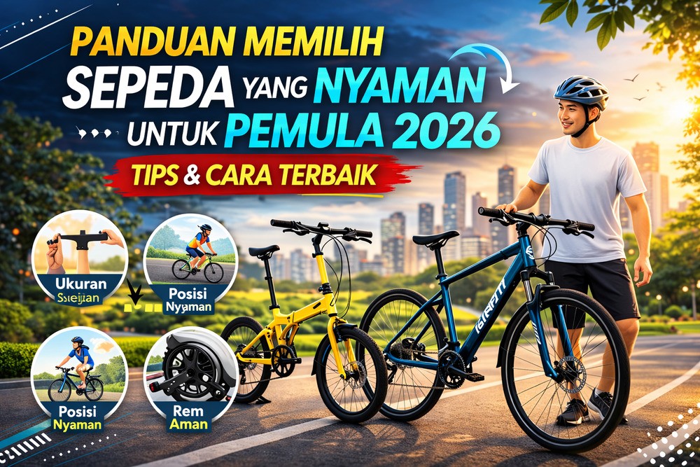 Tips Memilih Sepeda untuk Pemula agar Nyaman dan Aman