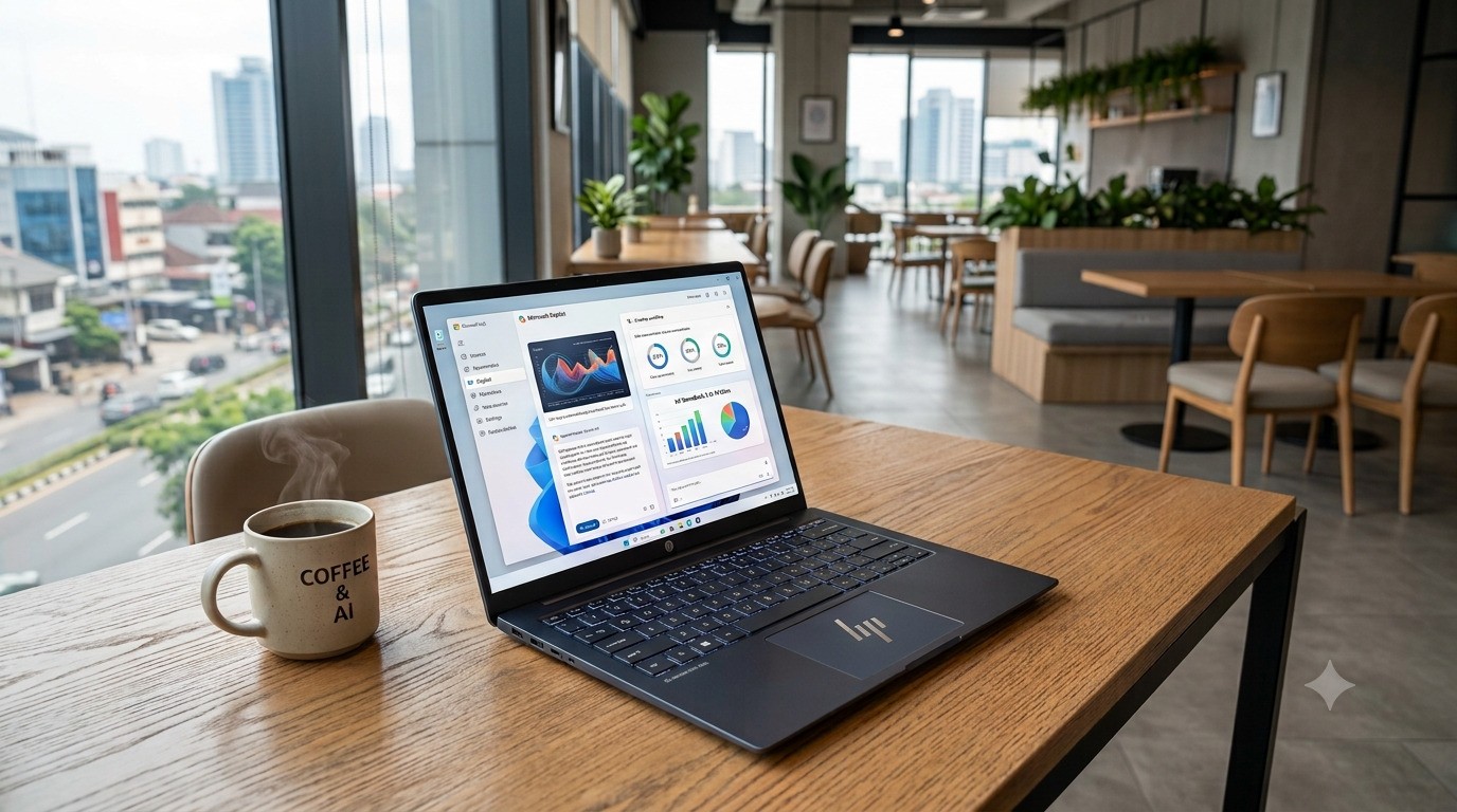 HP OmniBook 7 AI 14: Laptop 14 Inci dengan Performa Kelas Tinggi