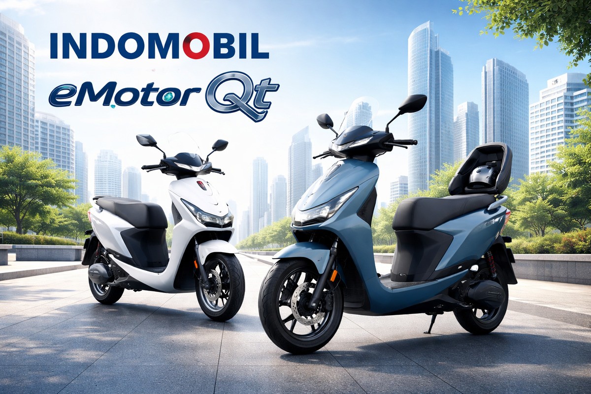 Gebrakan Baru Indomobil: eMotor Qt Siap Ramaikan Pasar EV