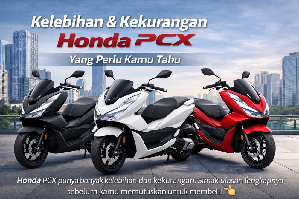 Review Honda PCX: Kelebihan dan Kekurangannya Lengkap