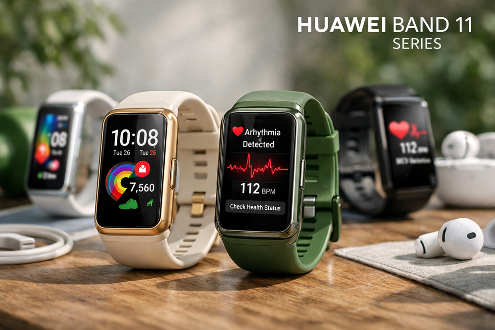 Pantau Jantung hingga Mood, Huawei Band 11 Series Jadi Wearable Serba Bisa