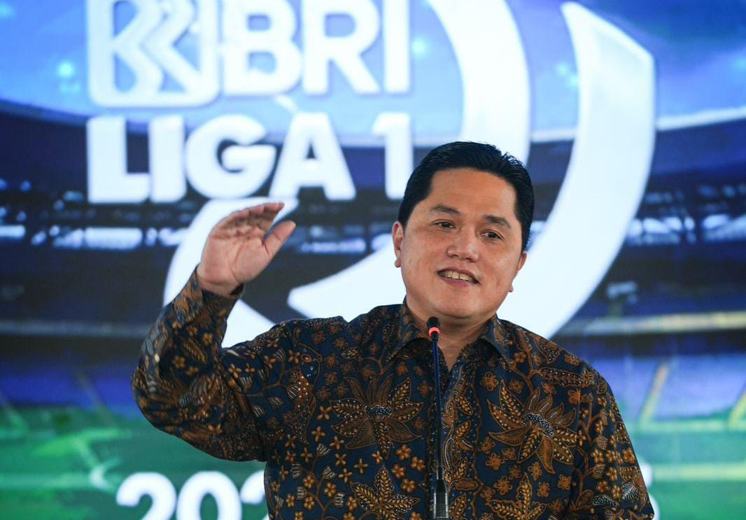 Erick Thohir Targetkan BRI Liga 1 2024/2025 Bersaing di Kancah Asia