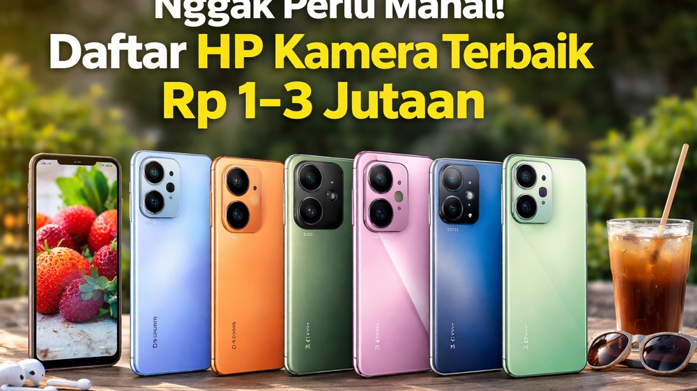 Nggak Perlu Mahal! Ini Daftar HP Kamera Terbaik dengan Harga Rp 1-3 Jutaaan