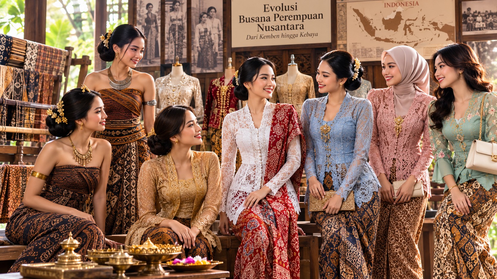 Mengapa Kebaya Tetap Dicintai? Ini Sejarah dan Evolusinya di Nusantara