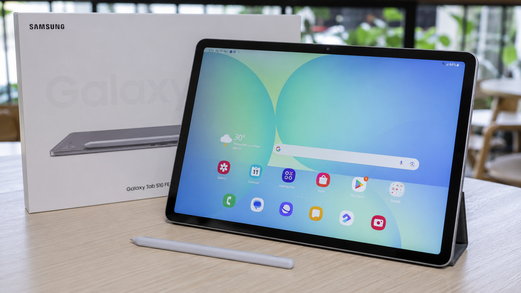 Samsung Galaxy Tab S10 FE 5G Hadir dengan IP68 dan Dukungan 5G