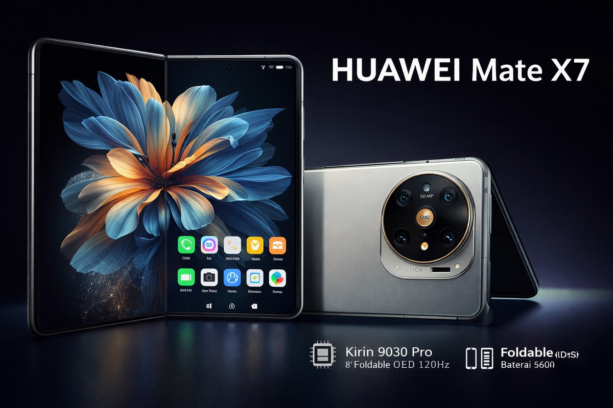 Huawei Mate X7 Tawarkan Pengalaman Tablet dalam Bentuk Smartphone