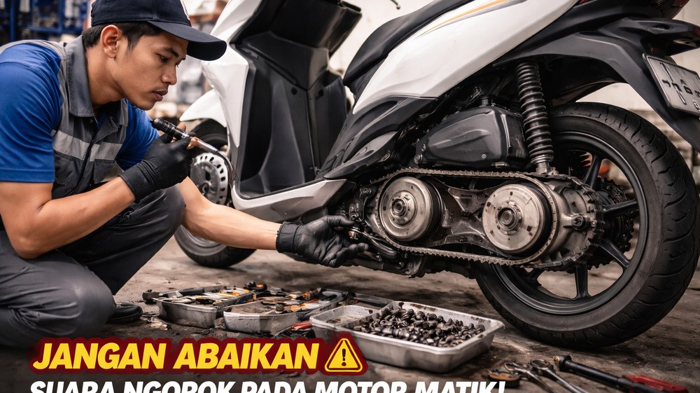 Jangan Anggap Sepele, Suara Ngorok Motor Matik Bisa Berbahaya