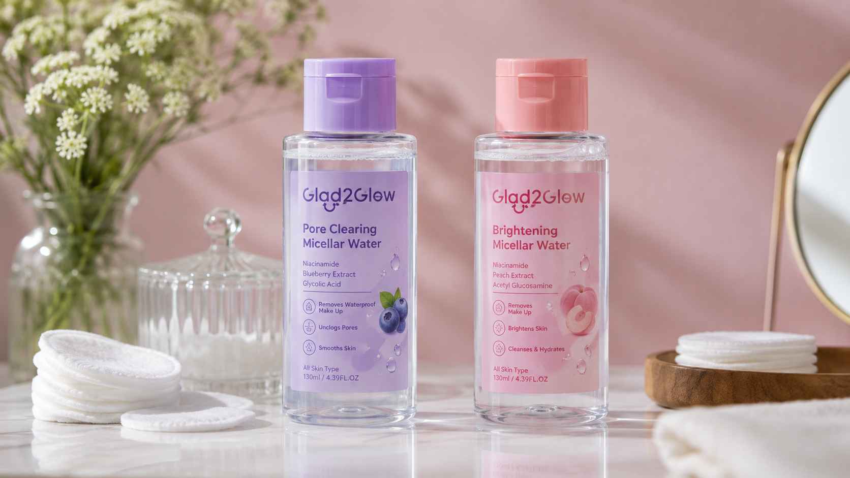 Micellar Water Glad2Glow, Pilihan Pembersih Wajah untuk Rutinitas Harian