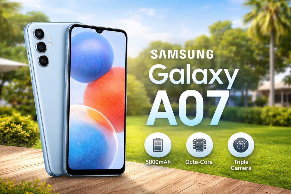 Samsung Galaxy A07 Hadir sebagai Andalan Baru di Kelas Entry-Level