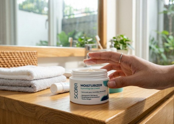 Kulit Kering Auto Minggat, Moisturizer SCORA Siap Jadi Penyelamat Skin Barrier Kamu!