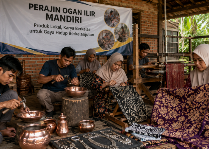 Karya Anak Daerah Jadi Kebanggaan Perajin Ogan Ilir Raih Kemandirian