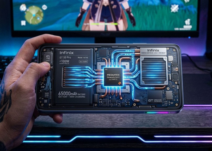 Infinix GT 50 Pro: Ponsel Gaming Dingin, Lawan Auto Kedinginan!