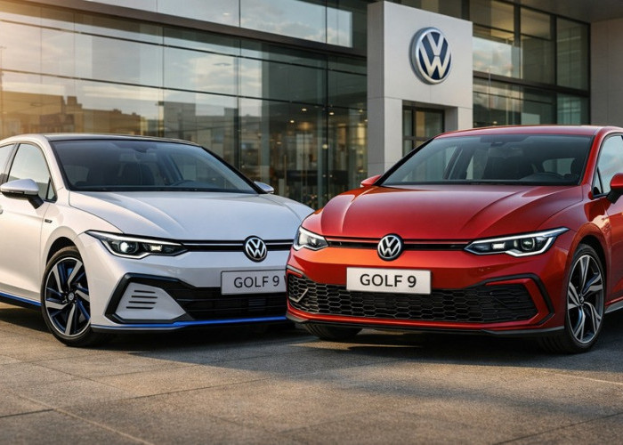 Volkswagen Golf 9 Siap Mengguncang Dunia Otomotif dengan Versi Listrik dan Bensin Sekaligus