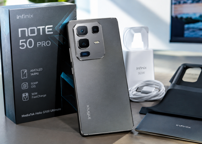 Spesifikasi Infinix Note 50 Pro, Andalkan Layar AMOLED dan Helio G100 Ultimate