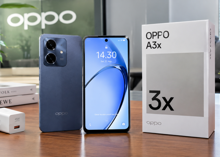 OPPO A3x Jadi Pilihan di Kelas Terjangkau, Ini Harga dan Spesifikasinya