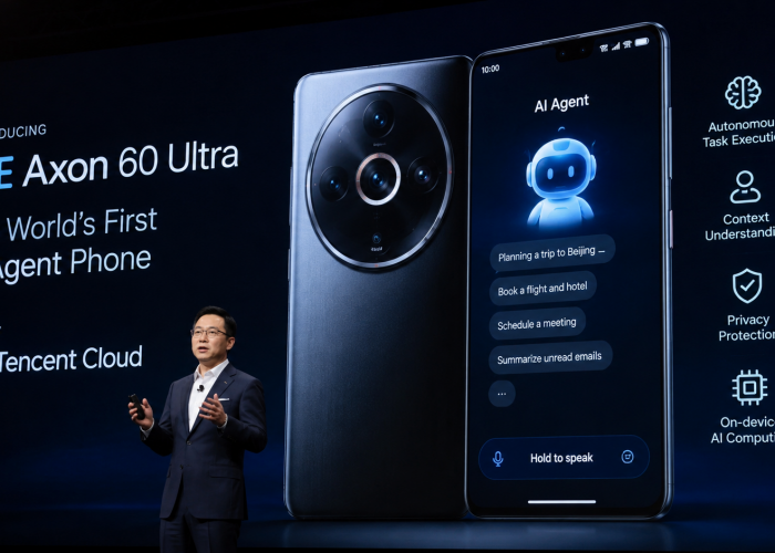 China Gegerkan Dunia, HP Agentic AI Pertama Resmi Bisa Bekerja Sendiri
