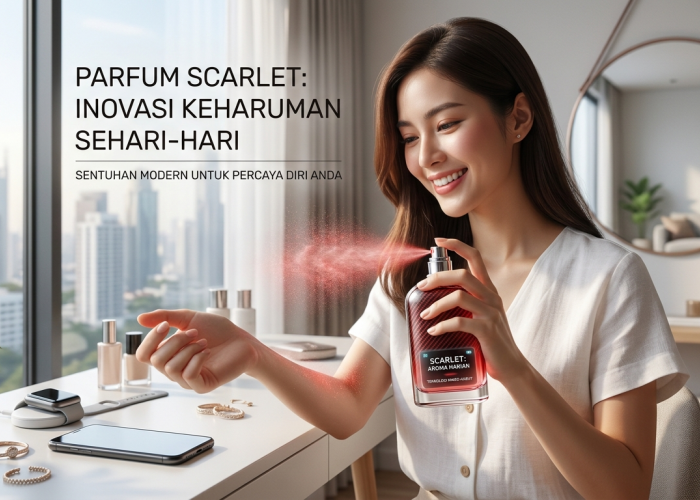 Dobrak Tren Wewangian Lokal, Parfum Scarlet Curi Perhatian Publik