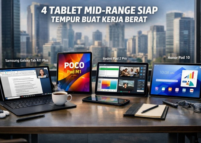 Multitasking Tanpa Drama, Ini 4 Tablet Mid-Range Siap Tempur Buat Kerja Berat