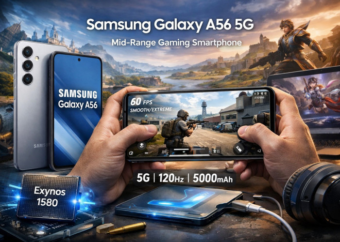 Bukan Flagship, Tapi Cukup Ngebut: Samsung Galaxy A56 5G Diuji Buat Gamer Kelas Menengah
