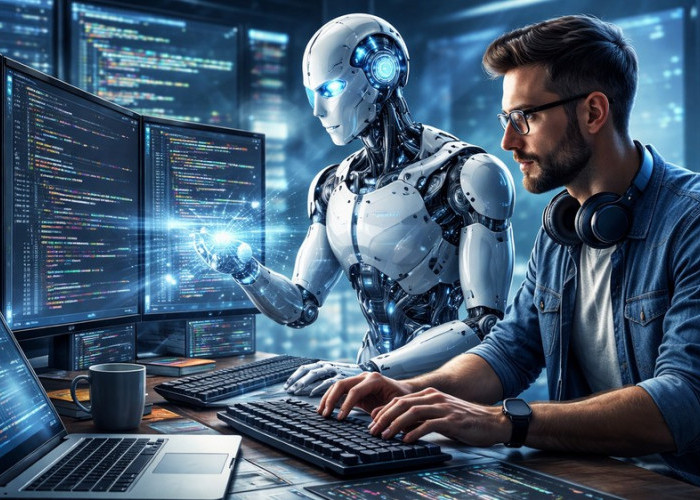 AI Mulai Kuasai Dunia Coding, Apakah Peran Programmer Terancam?