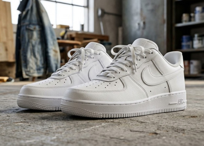 Nike Air Force 1 Putih Jadi Favorit, Ini Detail Material dan Desainnya