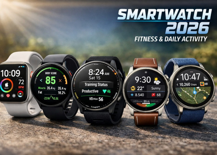 Pilihan Smartwatch Sport Terbaik 2026 untuk Semua Kebutuhan