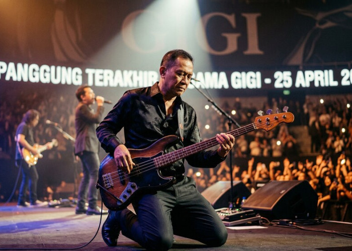 Thomas Ramdhan Umumkan Panggung Terakhir Bersama GIGI 