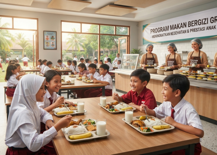 Menjaga Masa Depan Bangsa: Program Makan Bergizi Gratis Terus Berlanjut