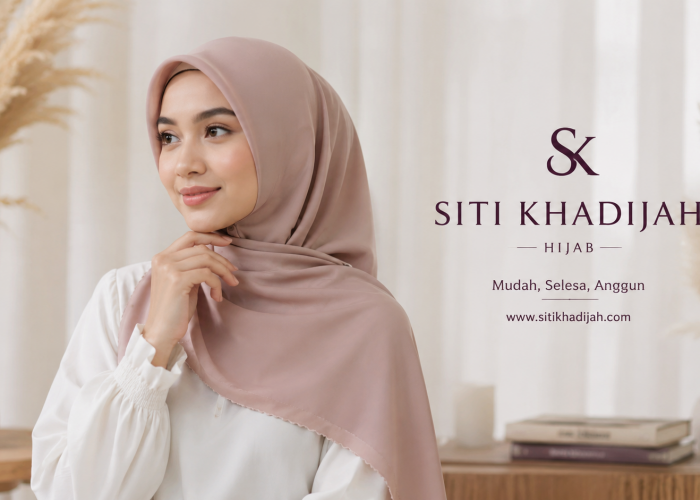 Hijab Siti Khadijah Makin Diminati, Tawarkan Desain Praktis dan Material Nyaman