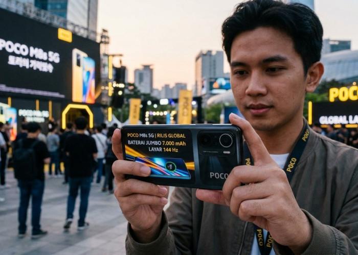 Poco M8s 5G Resmi Meluncur: Baterai 7.000 mAh, Gak Perlu Takut Lowbat Lagi!
