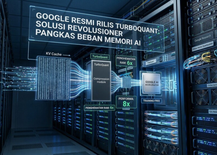 Selamat Tinggal Boros RAM, Google Perkenalkan Inovasi AI Bernama TurboQuant