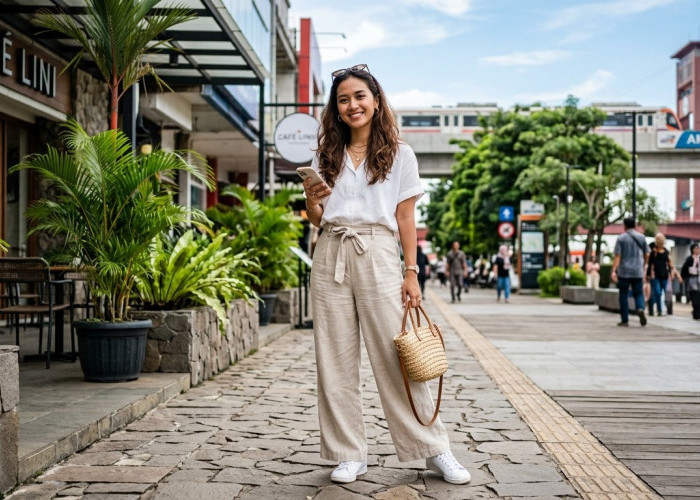 Estetik Nggak Harus Mahal, Loose Pants Linen Ini Bikin Gaya Kamu Naik Kelas