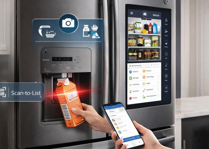 GE Profile Smart Refrigerator Hadir dengan Teknologi Pemindai Kemasan Revolusioner
