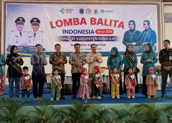 Dari Gizi Hingga Pola Asuh, Lomba Balita Indonesia 2026 Jadi Sorotan di Ogan Ilir