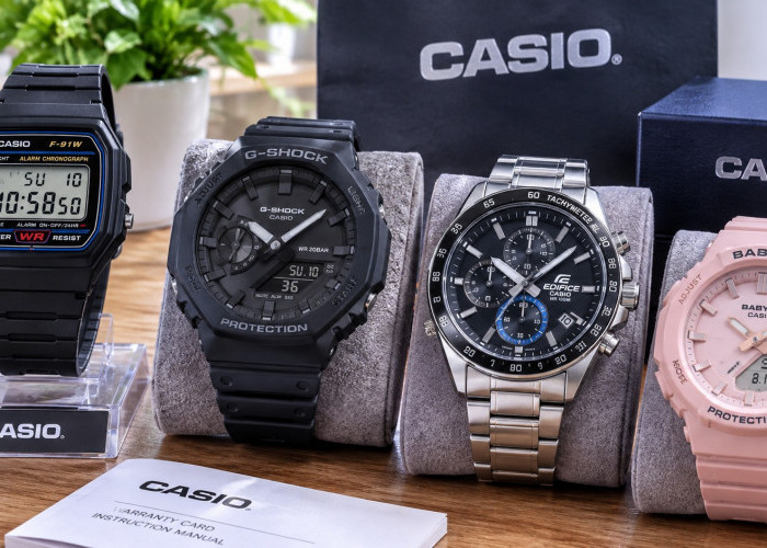 Jam Tangan Casio Tetap Jadi Pilihan, Harga Mulai Ratusan Ribu hingga Jutaan