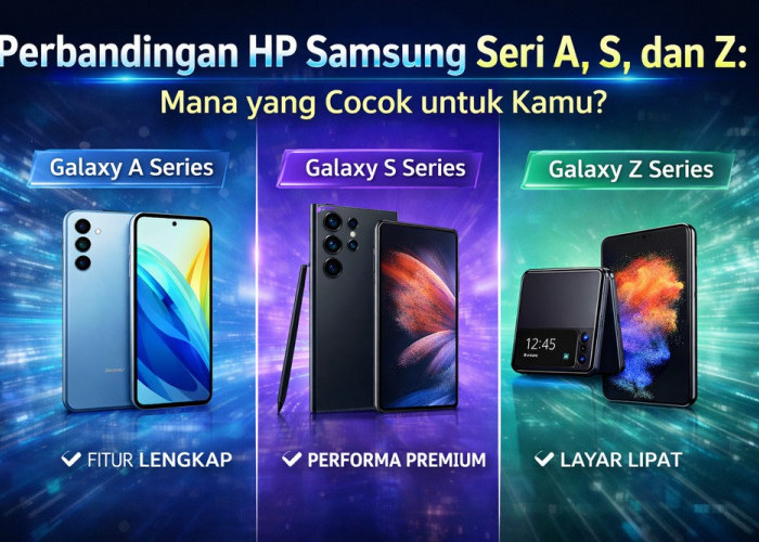 Perbedaan HP Samsung Seri A, S, dan Z yang Wajib Kamu Tahu